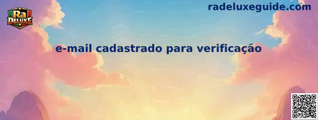 Verificación de email