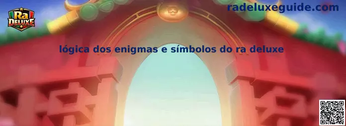 Lógica dos enigmas e símbolos do ra deluxe