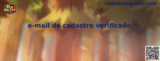 Ilustración de e-mail de cadastro verificado