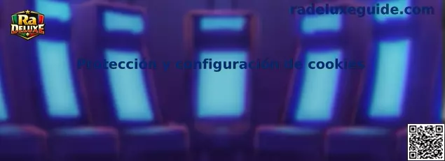 Representación de la protección y configuración de cookies en Ra Deluxe