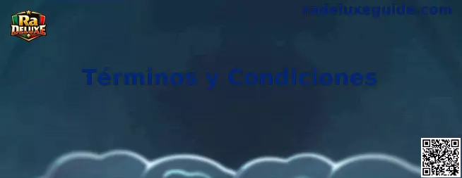 Ilustración de los Términos y Condiciones de Ra Deluxe